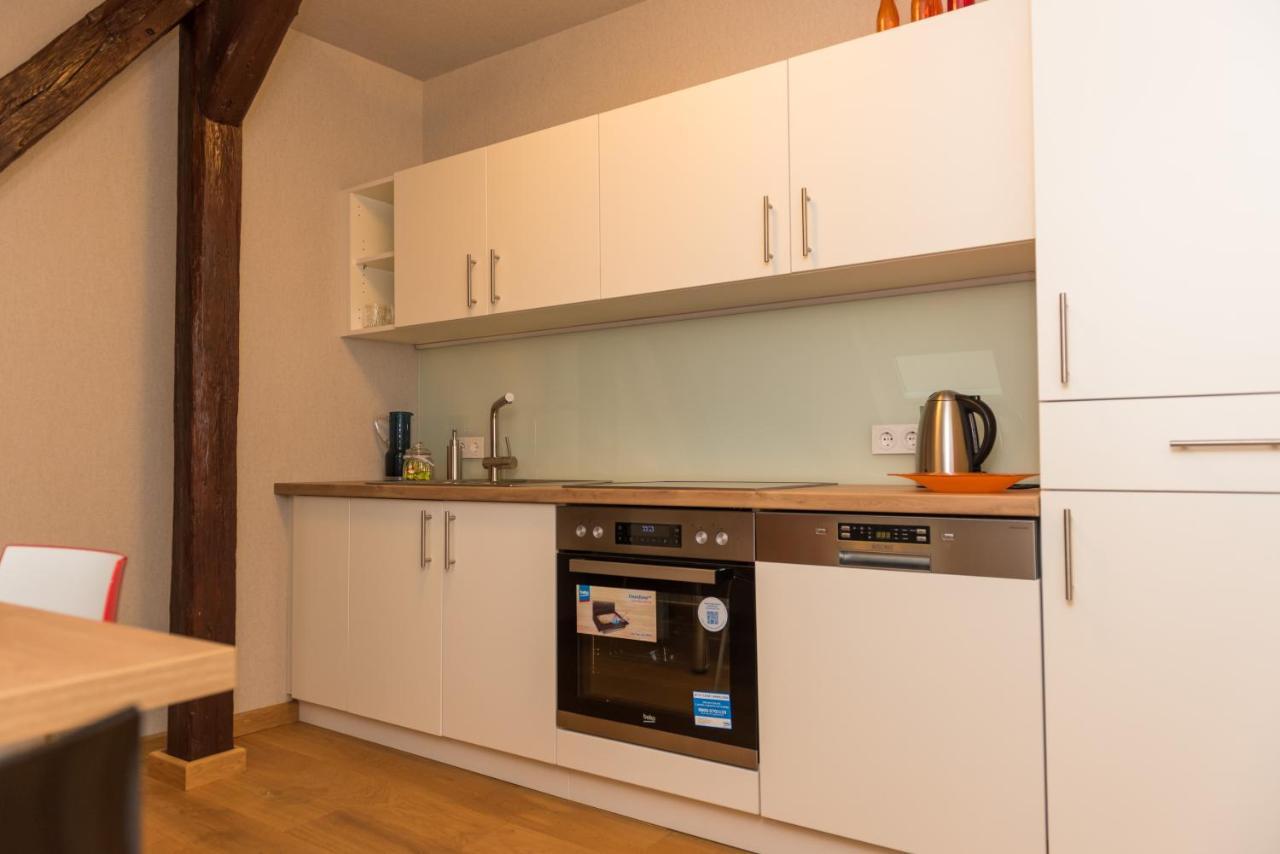 Apartmenthaus Am Dom Junior Suite Mit Parkplatz Zwickau Exterior photo